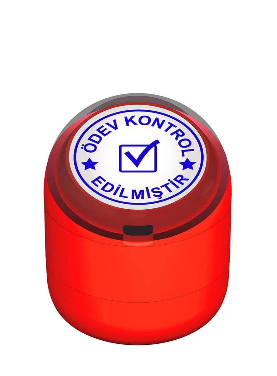 Ödev Kontrol Edilmiştir Motivasyon Kaşesi 22mm Yuvarlak Teknobutik.com'da