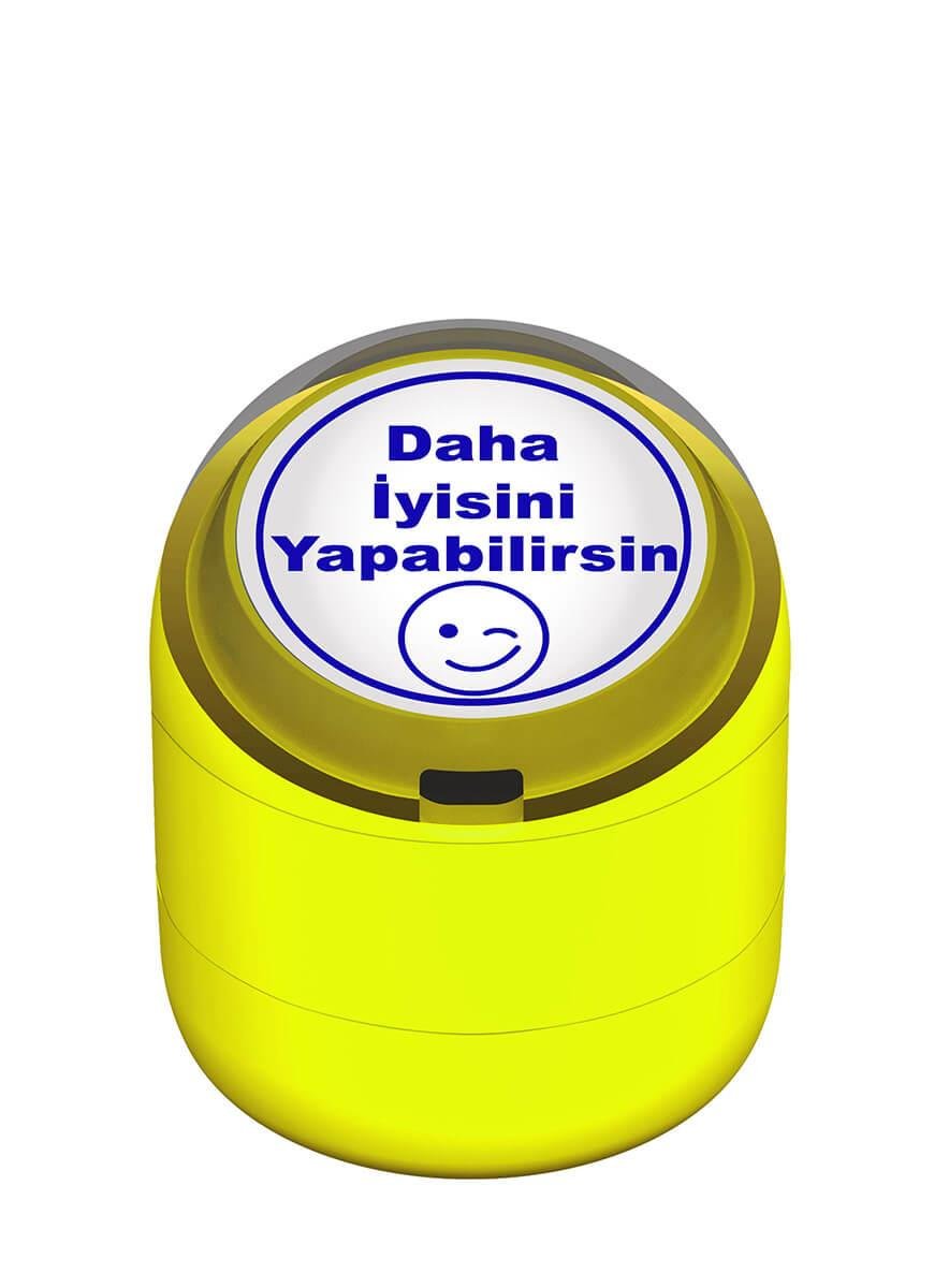 Daha İyisini Yapabilirsin Motivasyon Kaşesi 22mm Yuvarlak Teknobutik.com'da