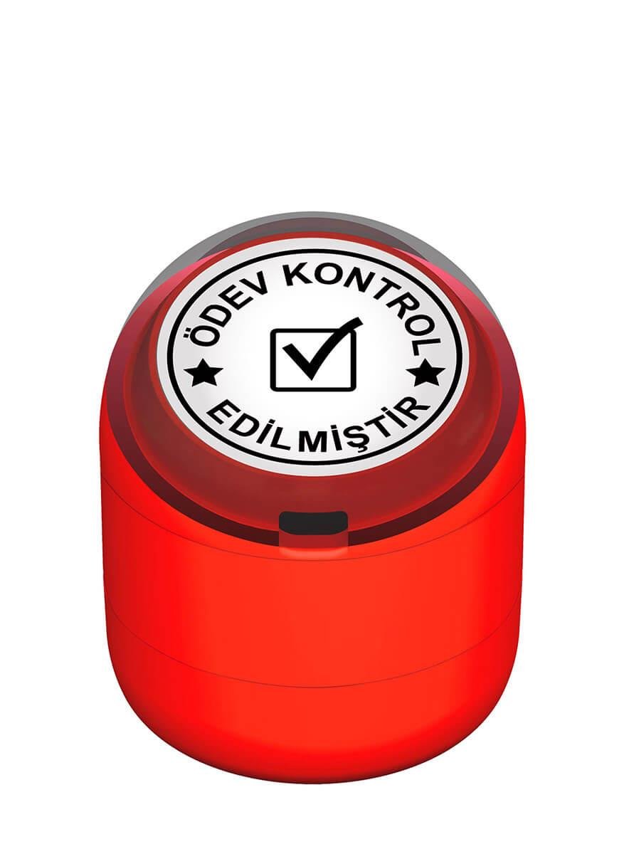 Ödev Kontrol Edilmiştir Motivasyon Kaşesi 22mm Yuvarlak Teknobutik.com'da