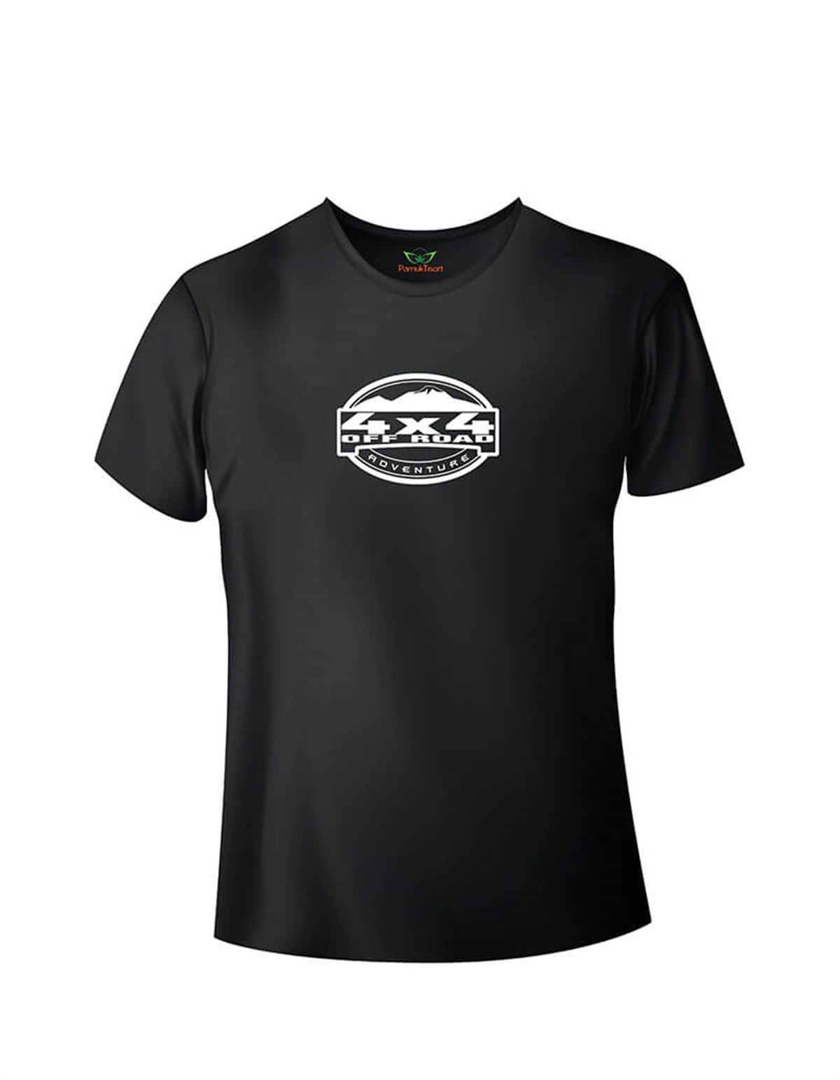 4x4 Off Road Adventure Baskılı Slim Fit Bisiklet Yaka T-shirt