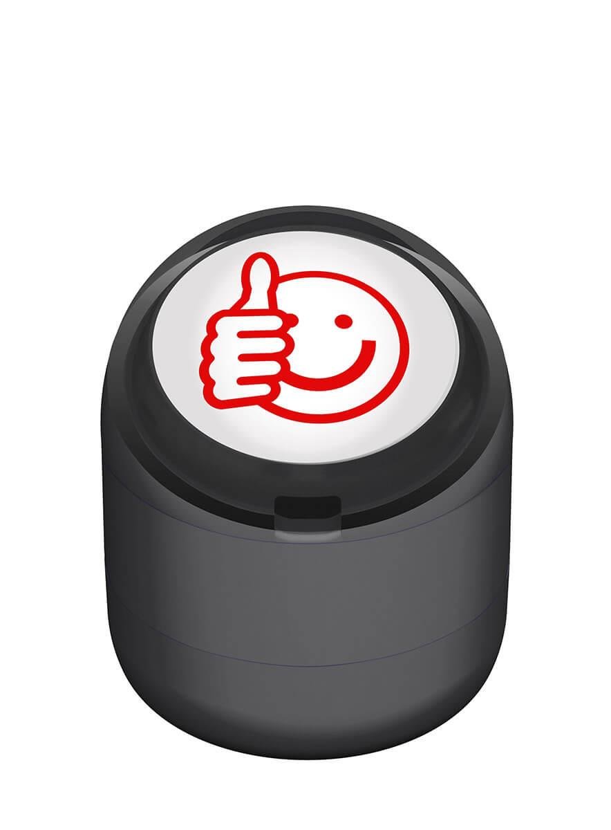 Ok Emojili Motivasyon Kaşesi 22mm Yuvarlak Teknobutik.com'da