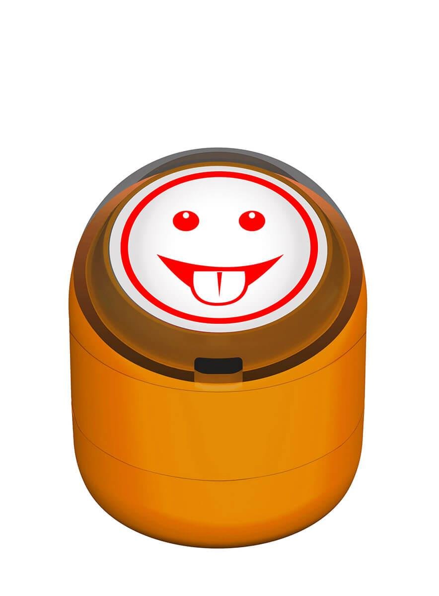 Şakacı Emojili Motivasyon Kaşesi 22mm Yuvarlak Teknobutik.com'da