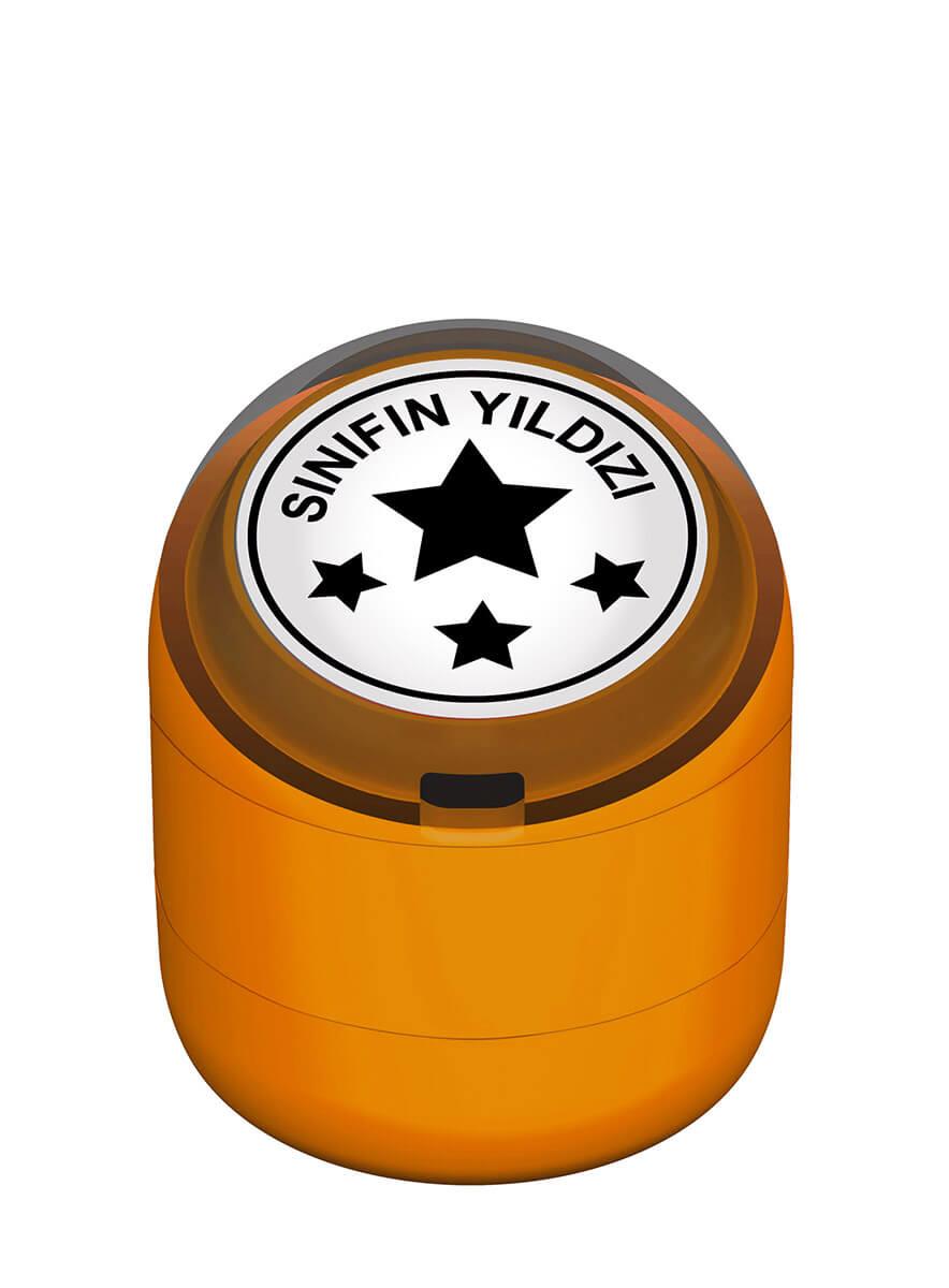 Sınıfın Yıldızı Motivasyon Kaşesi 22mm Yuvarlak Teknobutik.com'da