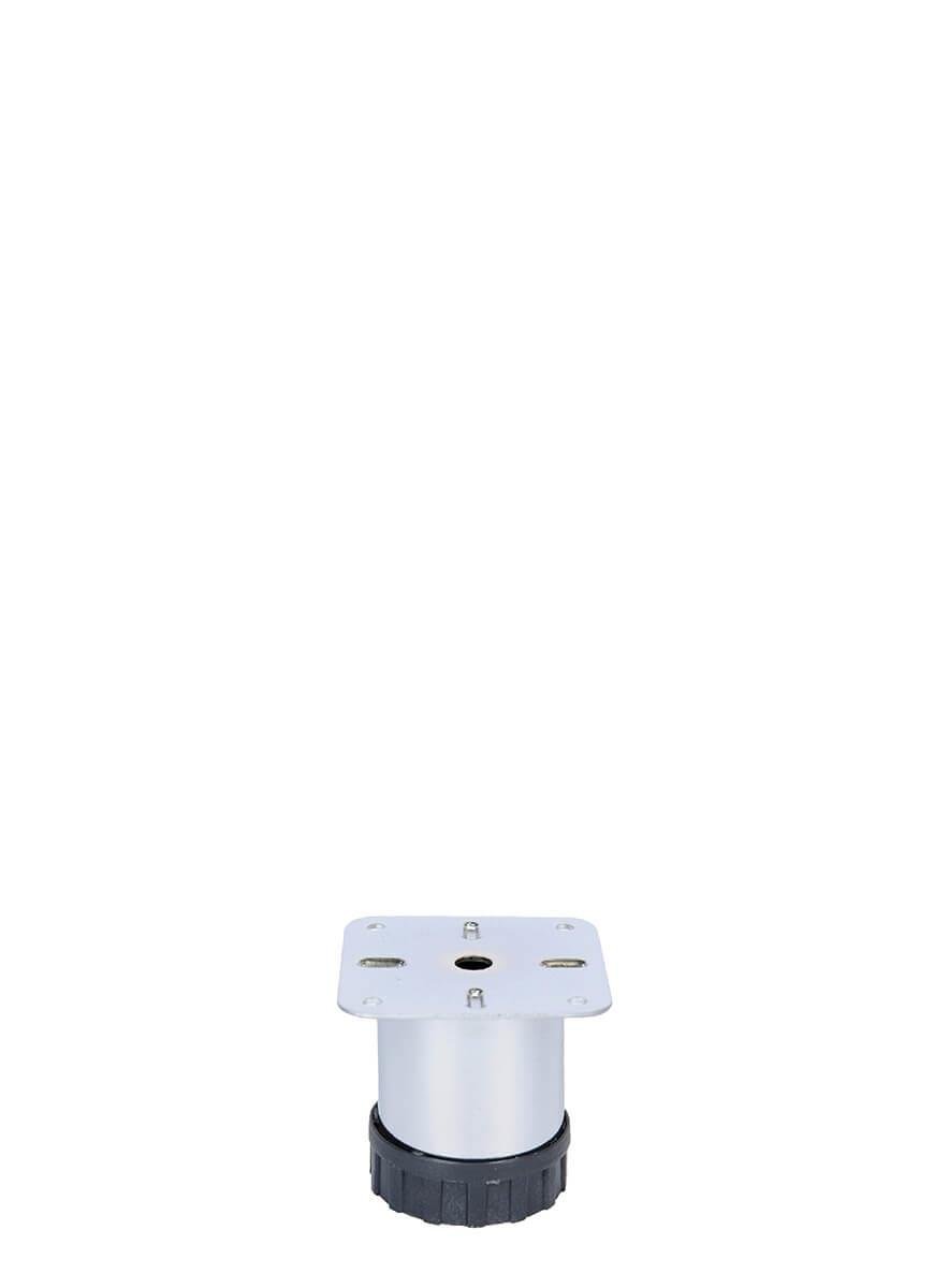 6 cm 42 Ø (Çap) Eko Plastik Pingolu Ayarlı Metal Baza Ayağı Teknobutik.com'da