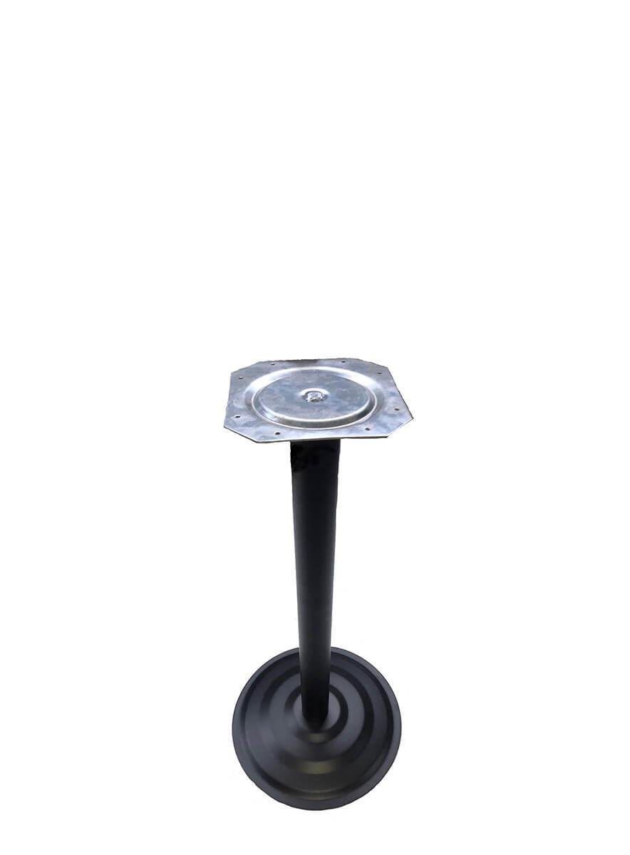 50cm Boy 38cm x 2mm Kademeli Taban Sacı 60 Ø(çap)Boru Ahşap için Sehpa ve Masa Ayağı Teknobutik.com'da