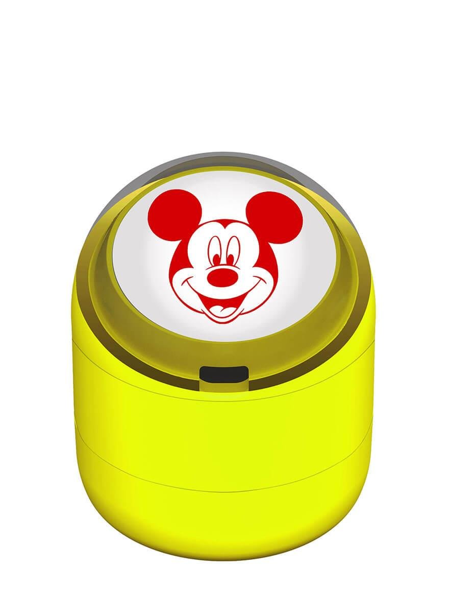 Gülen Mikymause Emojili Motivasyon Kaşesi 22mm Yuvarlak Teknobutik.com'da