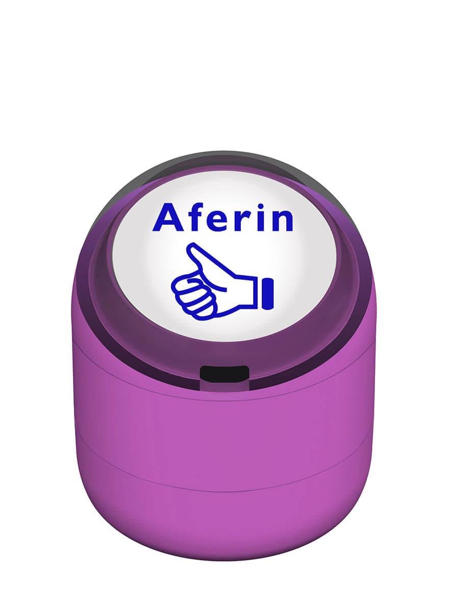 Aferin Motivasyon Flash Kaşe 22mm Yuvarlak Teknobutik.com'da