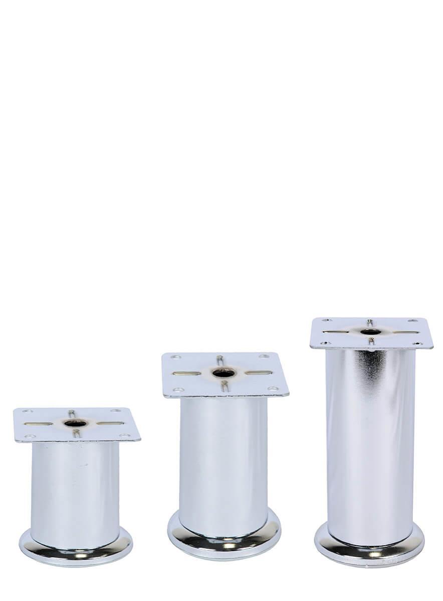 6cm 42 Ø Çap Metal Pingolu Ayarlı Metal Baza Dolap Ayağı Teknobutik.com'da