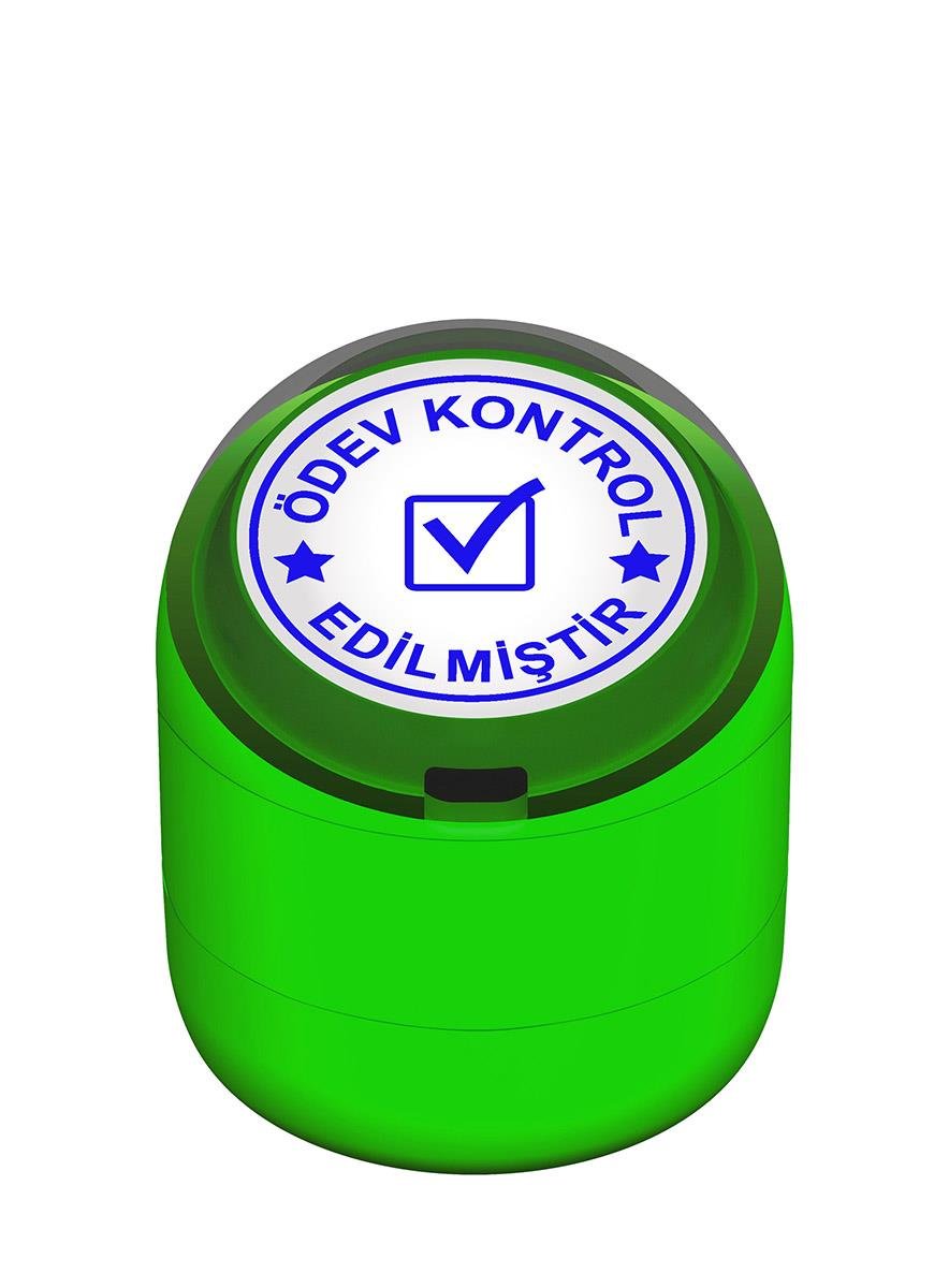 Ödev Kontrol Edilmiştir Motivasyon Kaşesi 22mm Yuvarlak Teknobutik.com'da