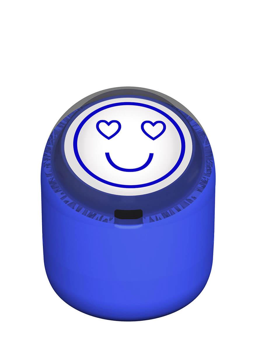 Mutlu Emojili Motivasyon Kaşesi 22mm Yuvarlak Teknobutik.com'da