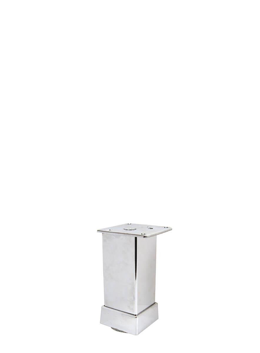 8cm 40x40mm Kare Alüminyum Düz Parlak Eloksal Baza Ayağı Teknobutik.com'da