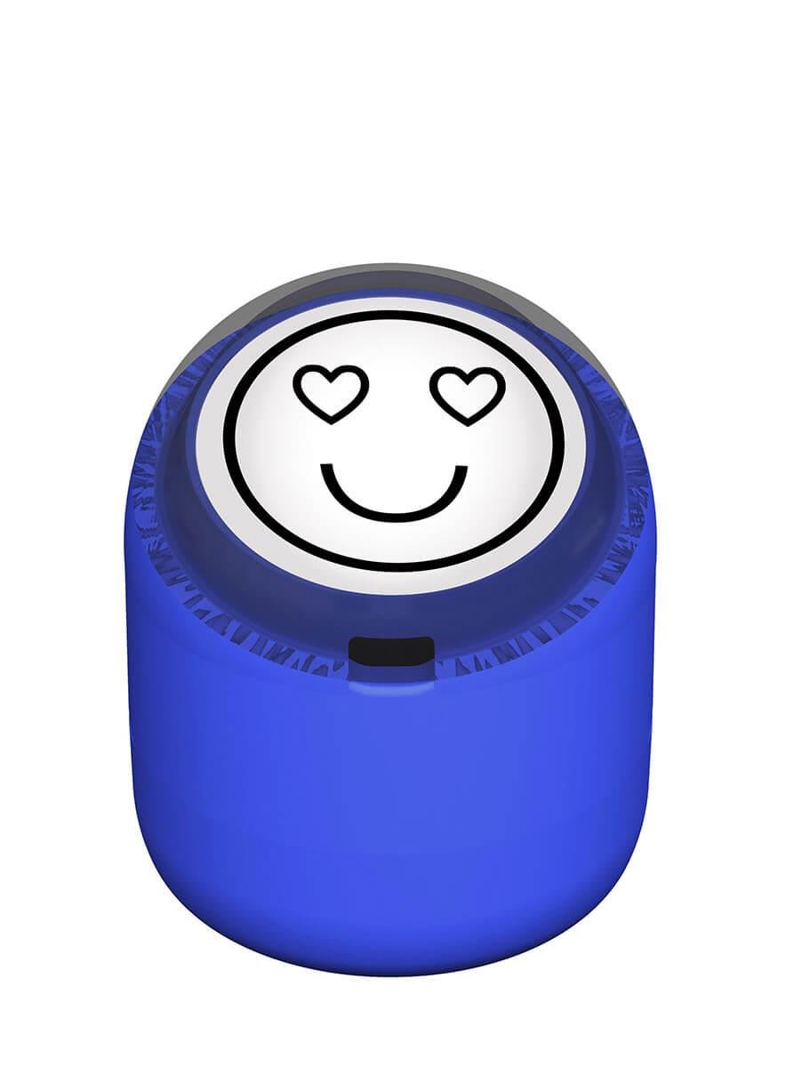 Mutlu Emojili Motivasyon Kaşesi 22mm Yuvarlak Teknobutik.com'da