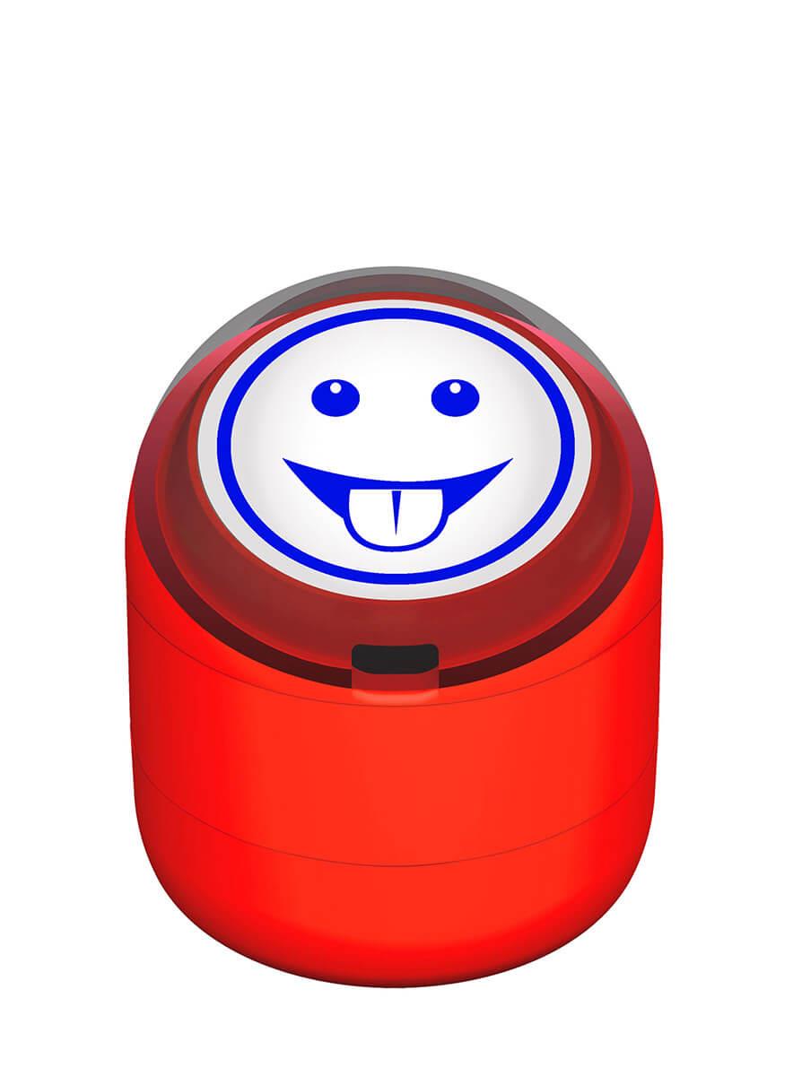 Şakacı Emojili Motivasyon Kaşesi 22mm Yuvarlak Teknobutik.com'da