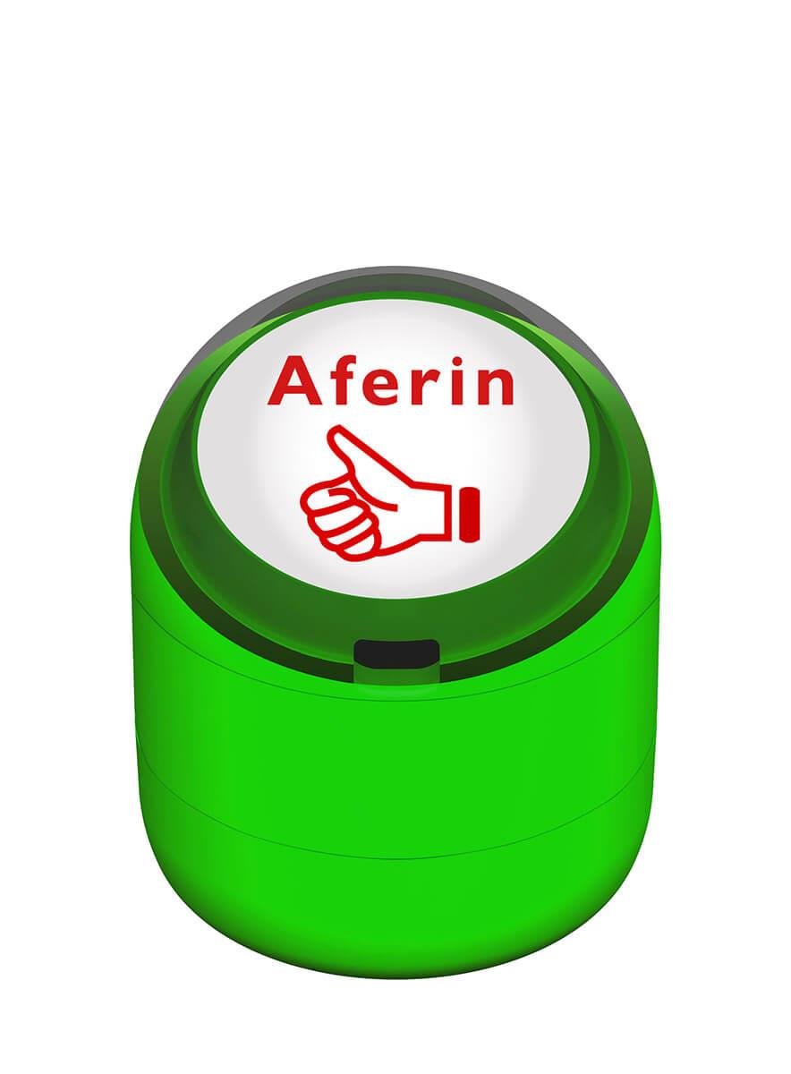 Aferin Motivasyon Flash Kaşe 22mm Yuvarlak Teknobutik.com'da