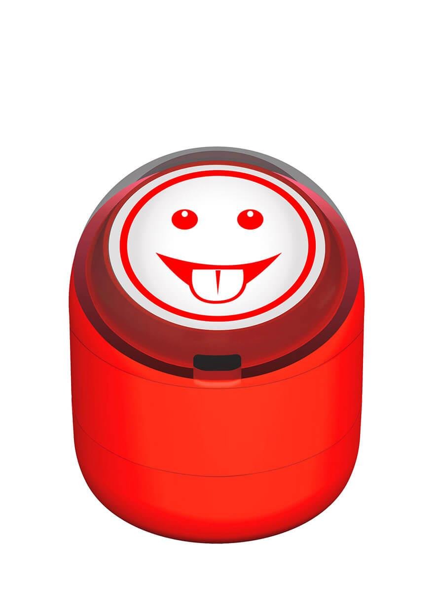 Şakacı Emojili Motivasyon Kaşesi 22mm Yuvarlak Teknobutik.com'da