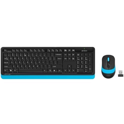 A4 Tech FG1010 Q Kablosuz MM Klavye Mouse Mavi Teknobutik.com'da