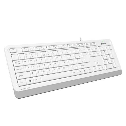 A4 Tech FK10 Q Kablolu MM Klavye Beyaz USB Teknobutik.com'da