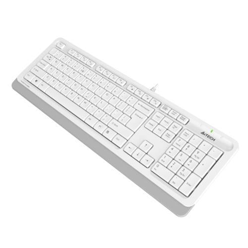A4 Tech FK10 Q Kablolu MM Klavye Beyaz USB Teknobutik.com'da