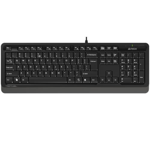 A4 Tech FK10 Q Kablolu MM Klavye Gri USB Teknobutik.com'da