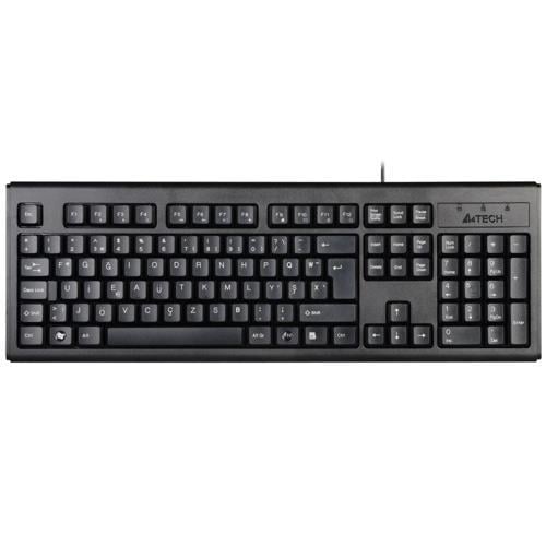 A4 Tech KM720 F Kablolu MM Klavye Siyah USB Teknobutik.com'da