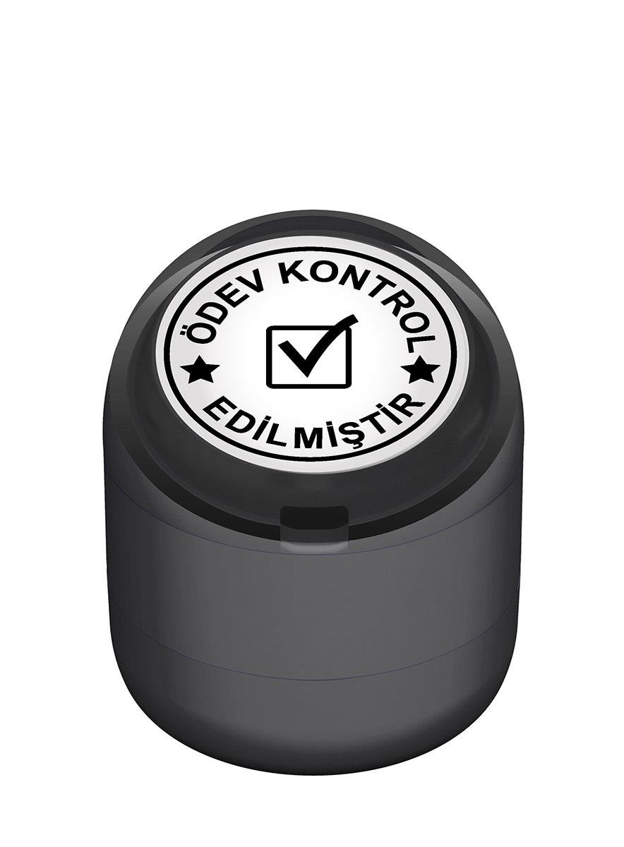 Ödev Kontrol Edilmiştir Motivasyon Kaşesi 22mm Yuvarlak Teknobutik.com'da