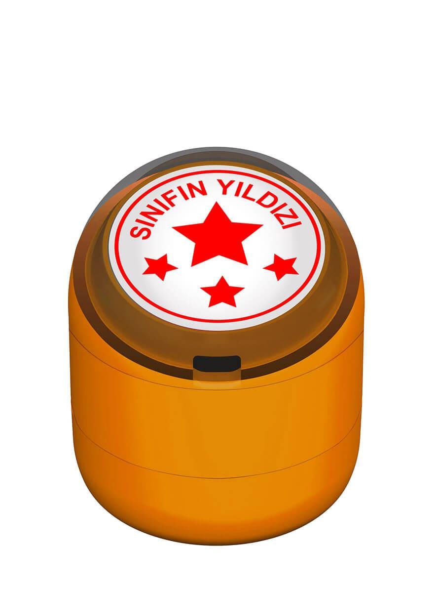 Sınıfın Yıldızı Motivasyon Kaşesi 22mm Yuvarlak Teknobutik.com'da