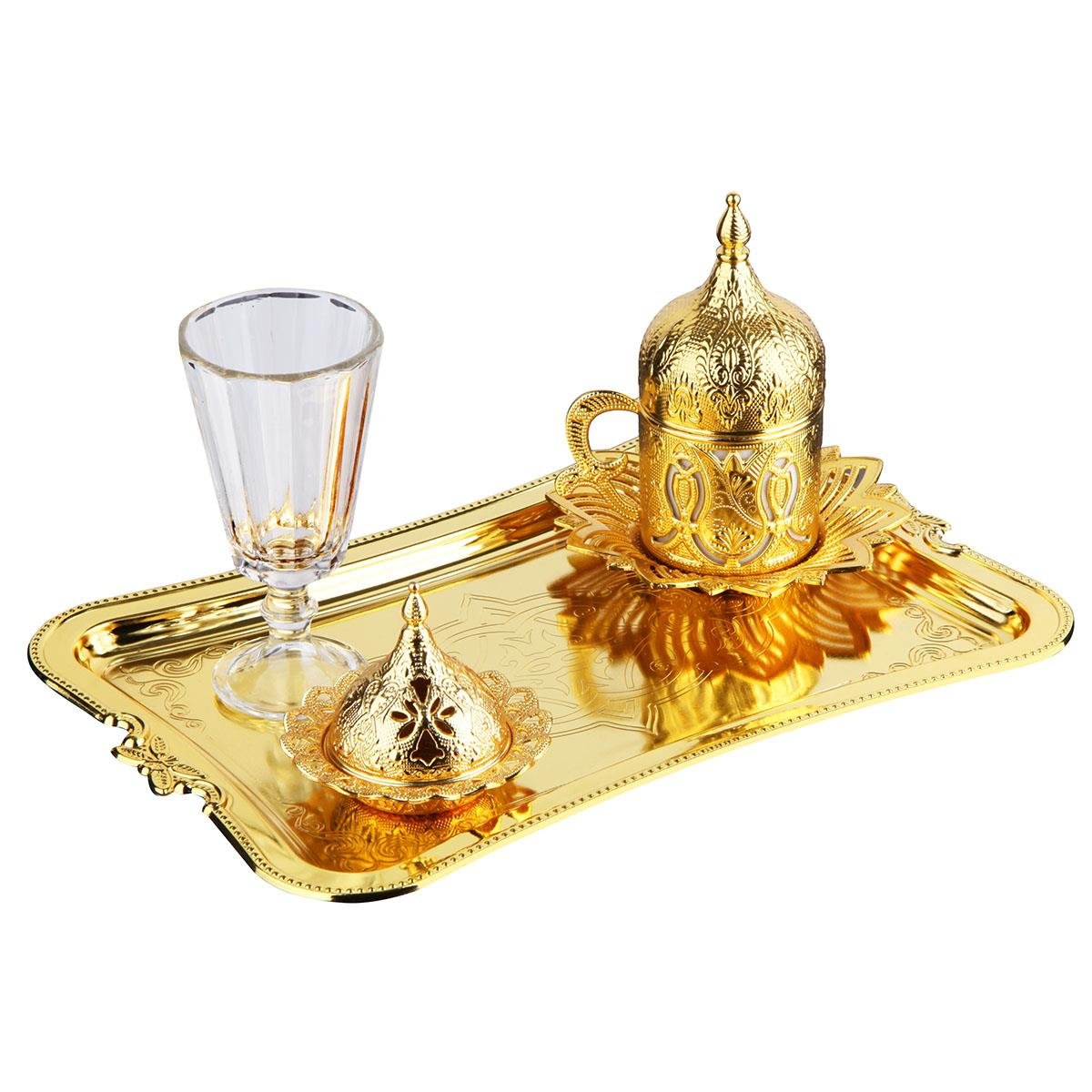 Ahsen Damat Tekli Sunum Seti-Gold Teknobutik.com'da