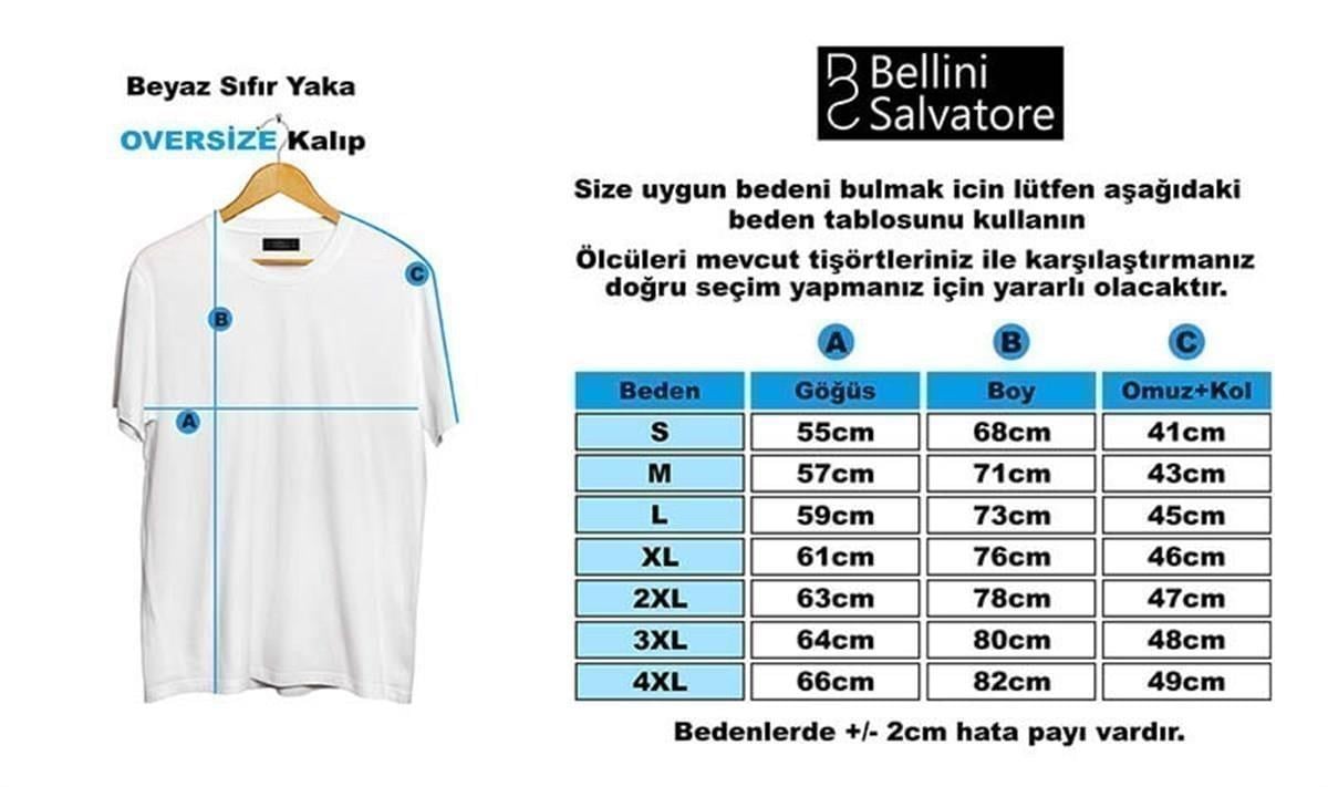 Ay Yıldız ve Türk Baskılı Oversize Bol Kalıp T-shirt Teknobutik.com'da