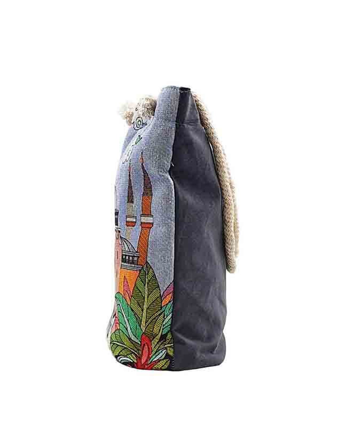 Ayasofya Cami Desenli Goblen Dokuma Heybe Çanta