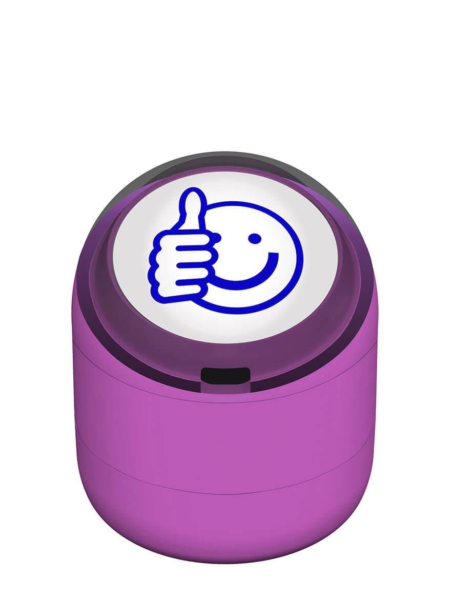 Ok Emojili Motivasyon Kaşesi 22mm Yuvarlak Teknobutik.com'da