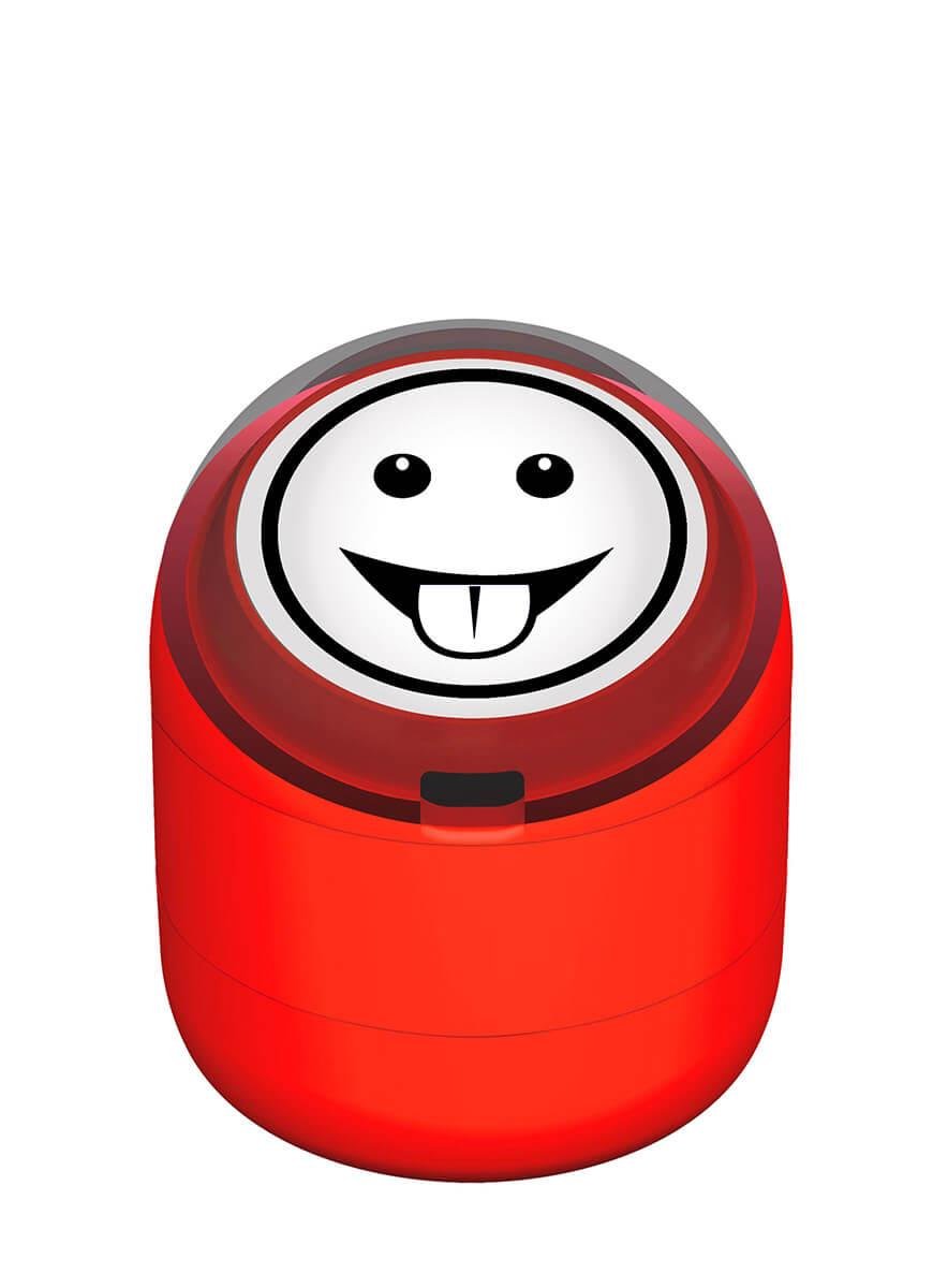 Şakacı Emojili Motivasyon Kaşesi 22mm Yuvarlak Teknobutik.com'da