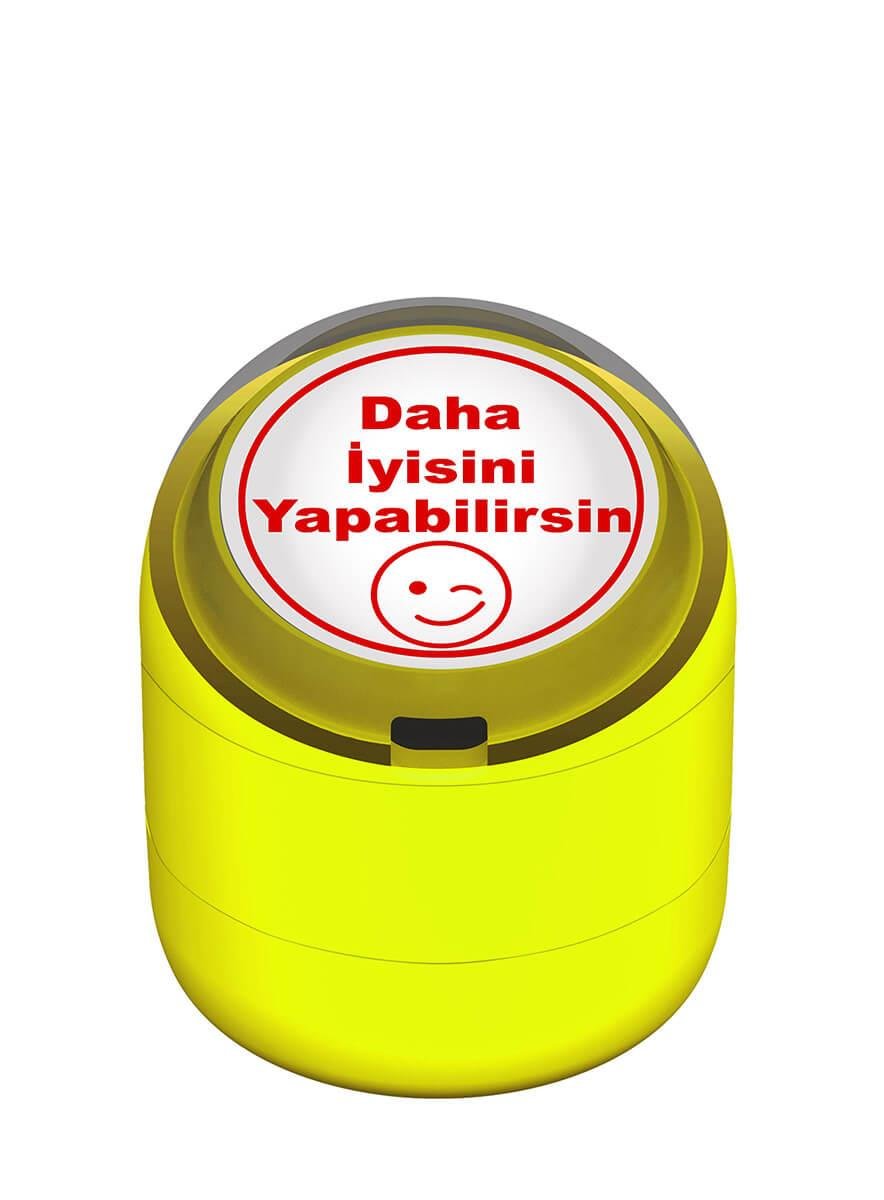Daha İyisini Yapabilirsin Motivasyon Kaşesi 22mm Yuvarlak Teknobutik.com'da