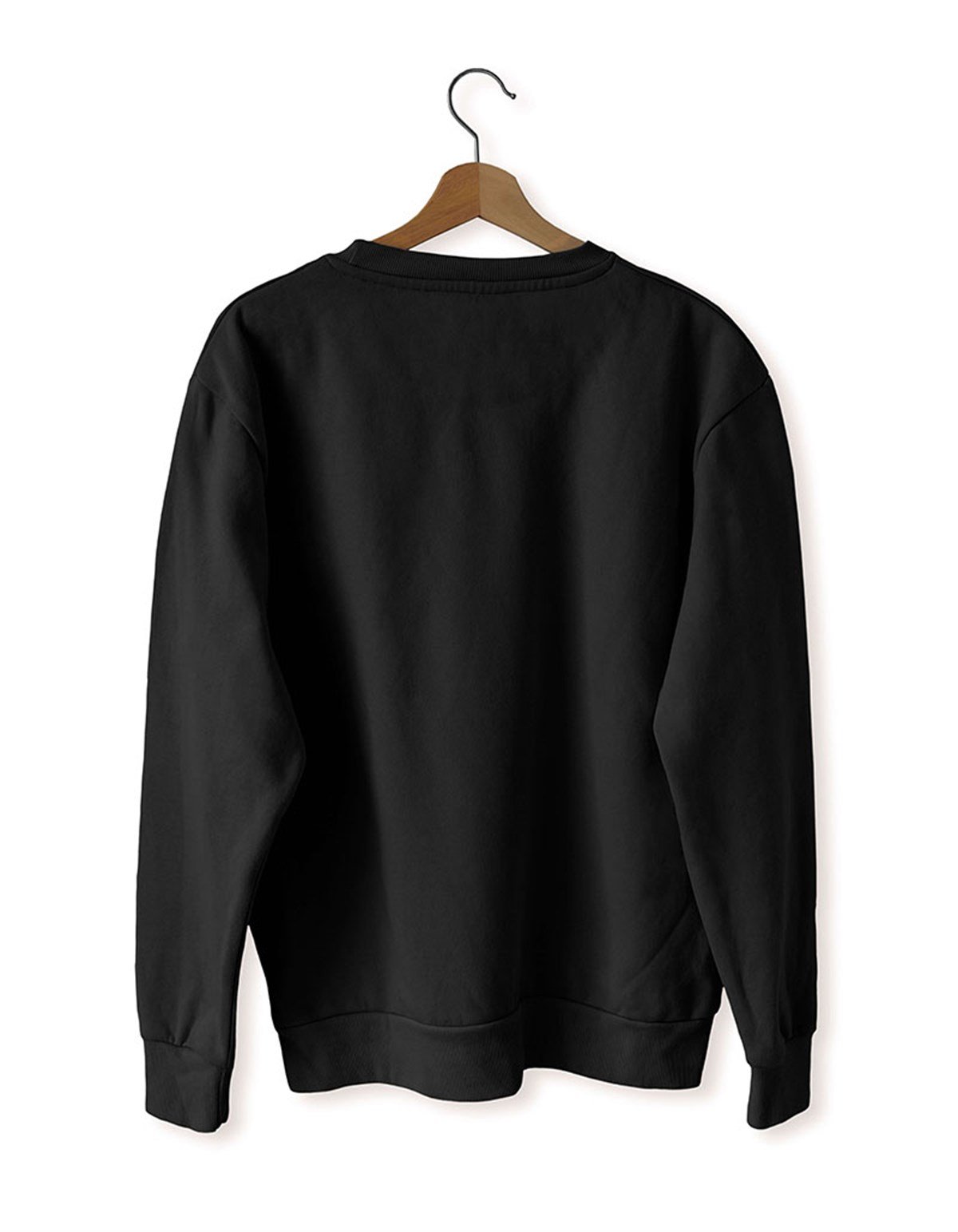 Bisküit-cookies Basklı Slim Fit Pamuk Sweatshirt