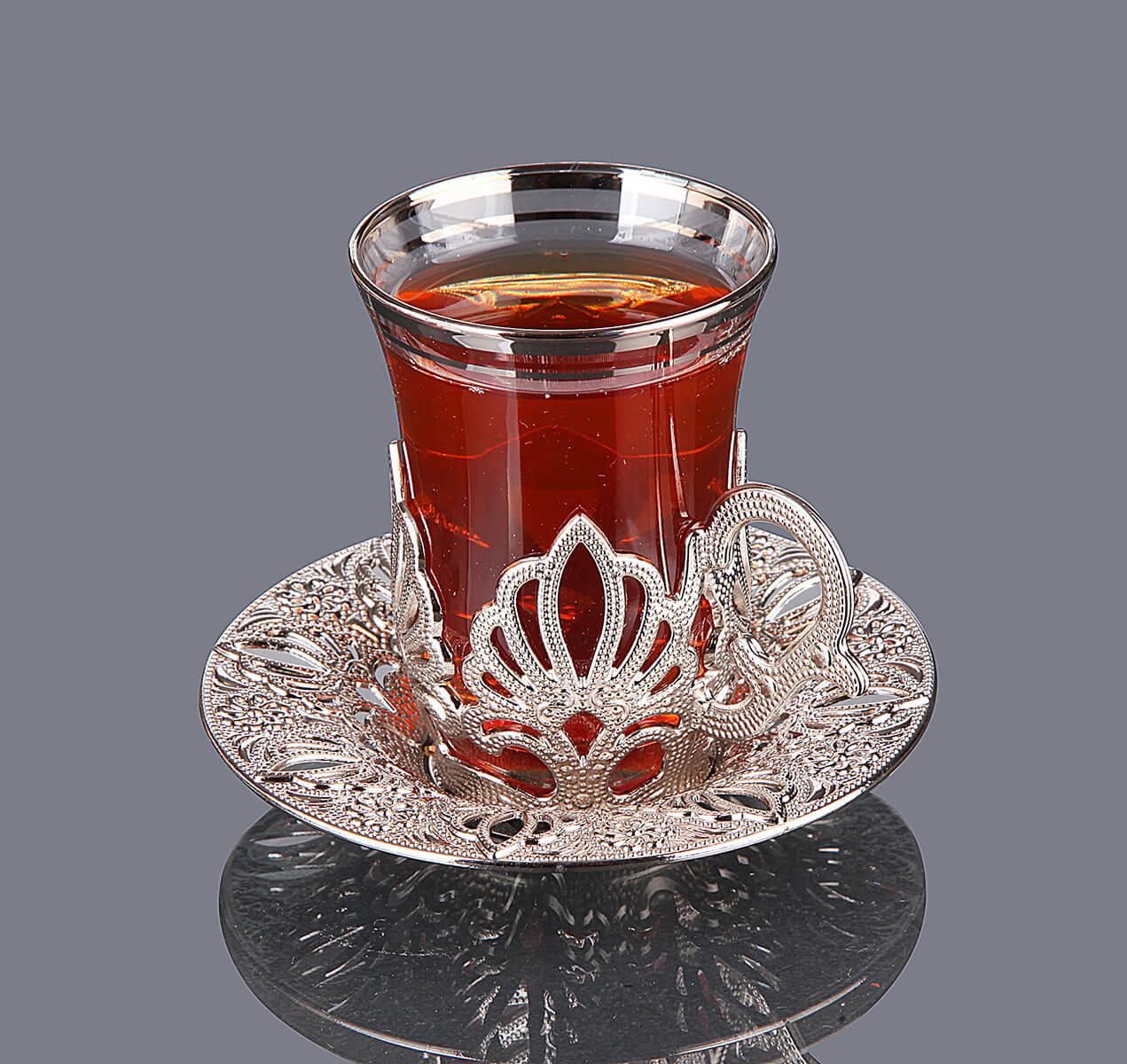 Busem Ahu Çay Seti 18 Parça-Nikel Teknobutik.com'da