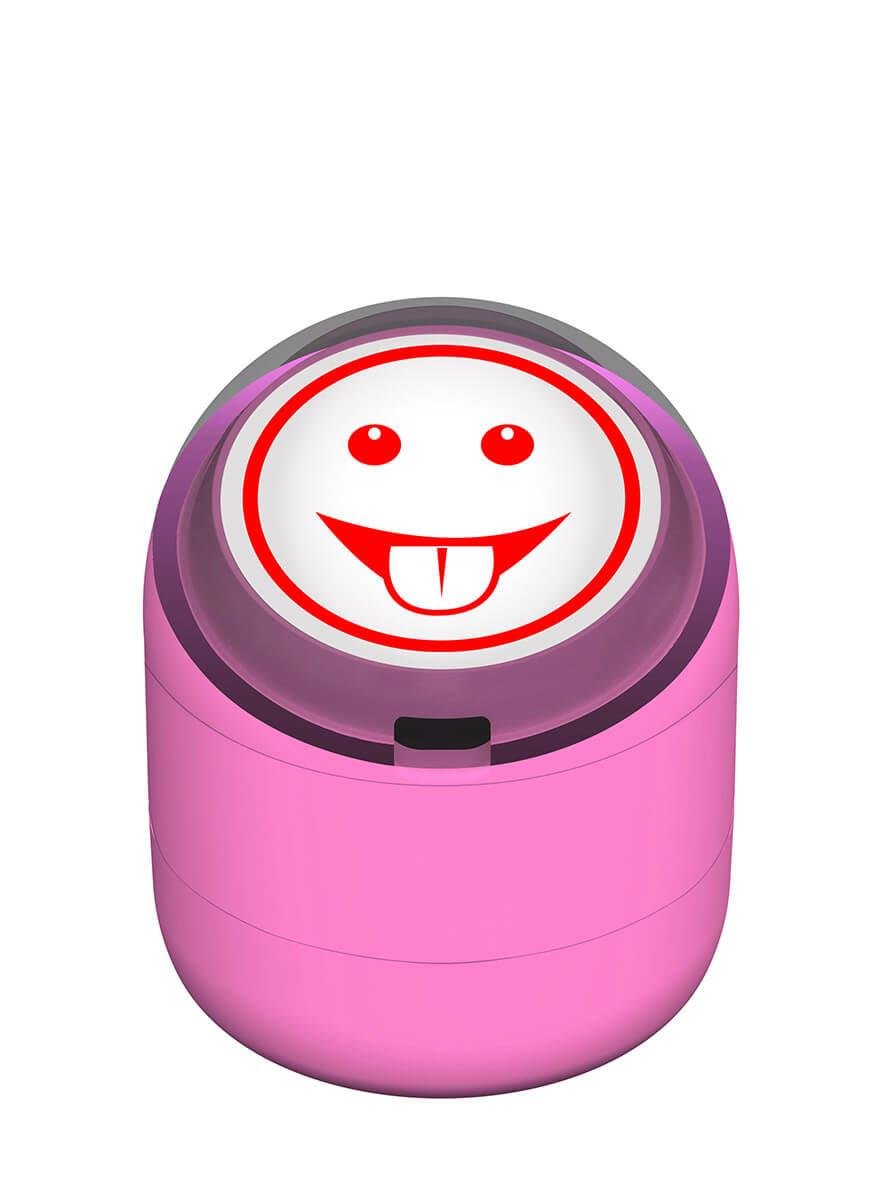 Şakacı Emojili Motivasyon Kaşesi 22mm Yuvarlak Teknobutik.com'da
