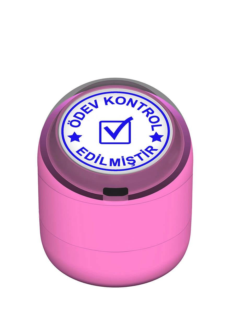 Ödev Kontrol Edilmiştir Motivasyon Kaşesi 22mm Yuvarlak Teknobutik.com'da