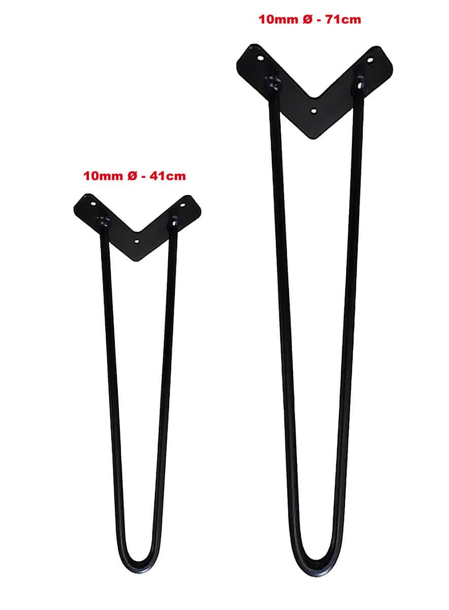 71cm 10mm Ø İkili Firkete Masa Firkete Masa Ayağı Teknobutik.com'da