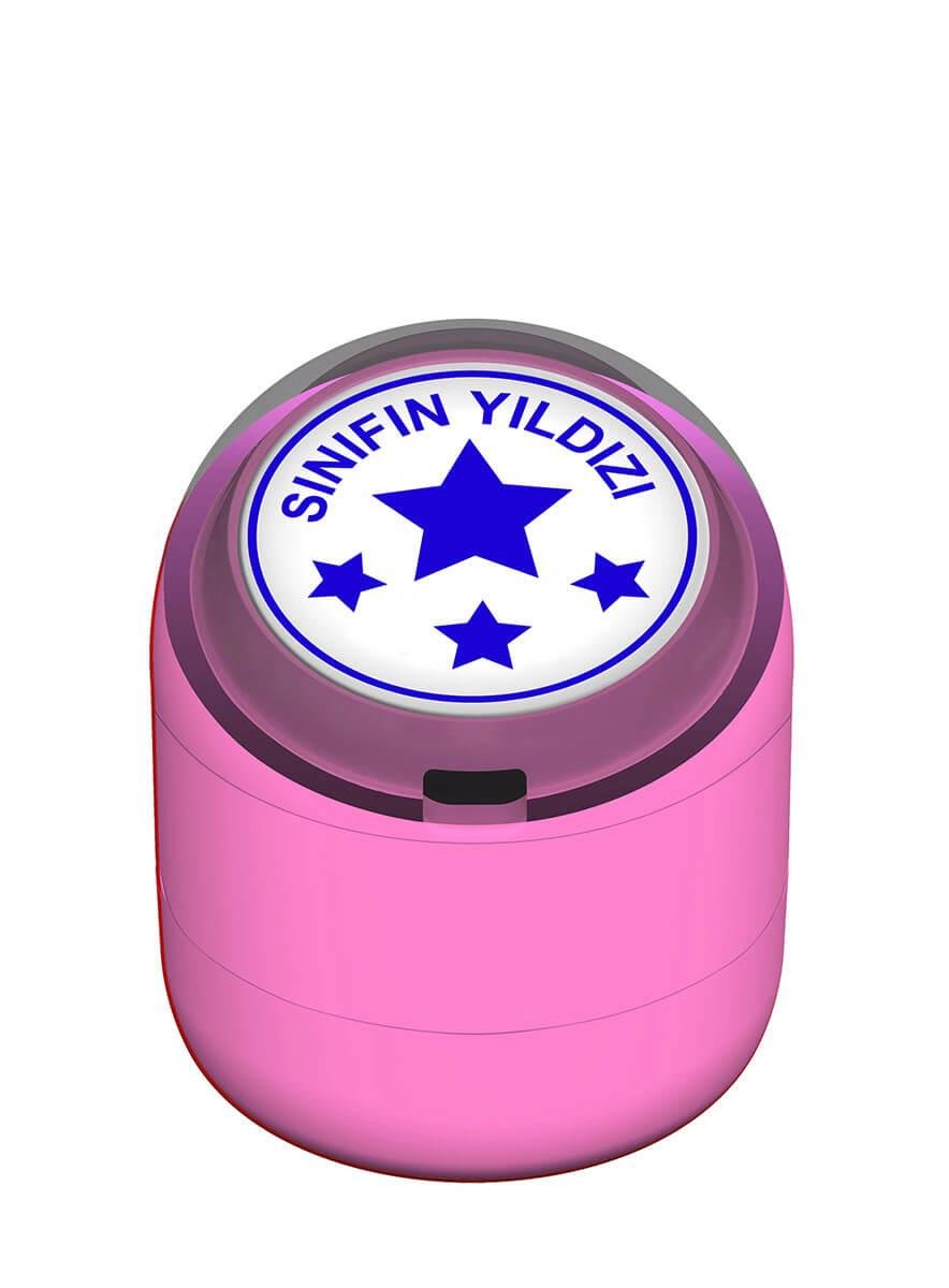Sınıfın Yıldızı Motivasyon Kaşesi 22mm Yuvarlak Teknobutik.com'da