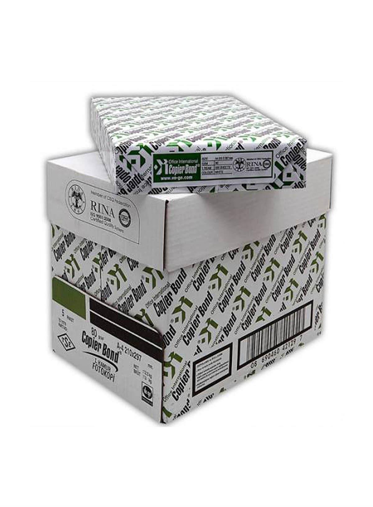 Copier Bond A4 Fotokopi Kağıdı 80gr 1 Koli 2500 Adet Teknobutik.com'da