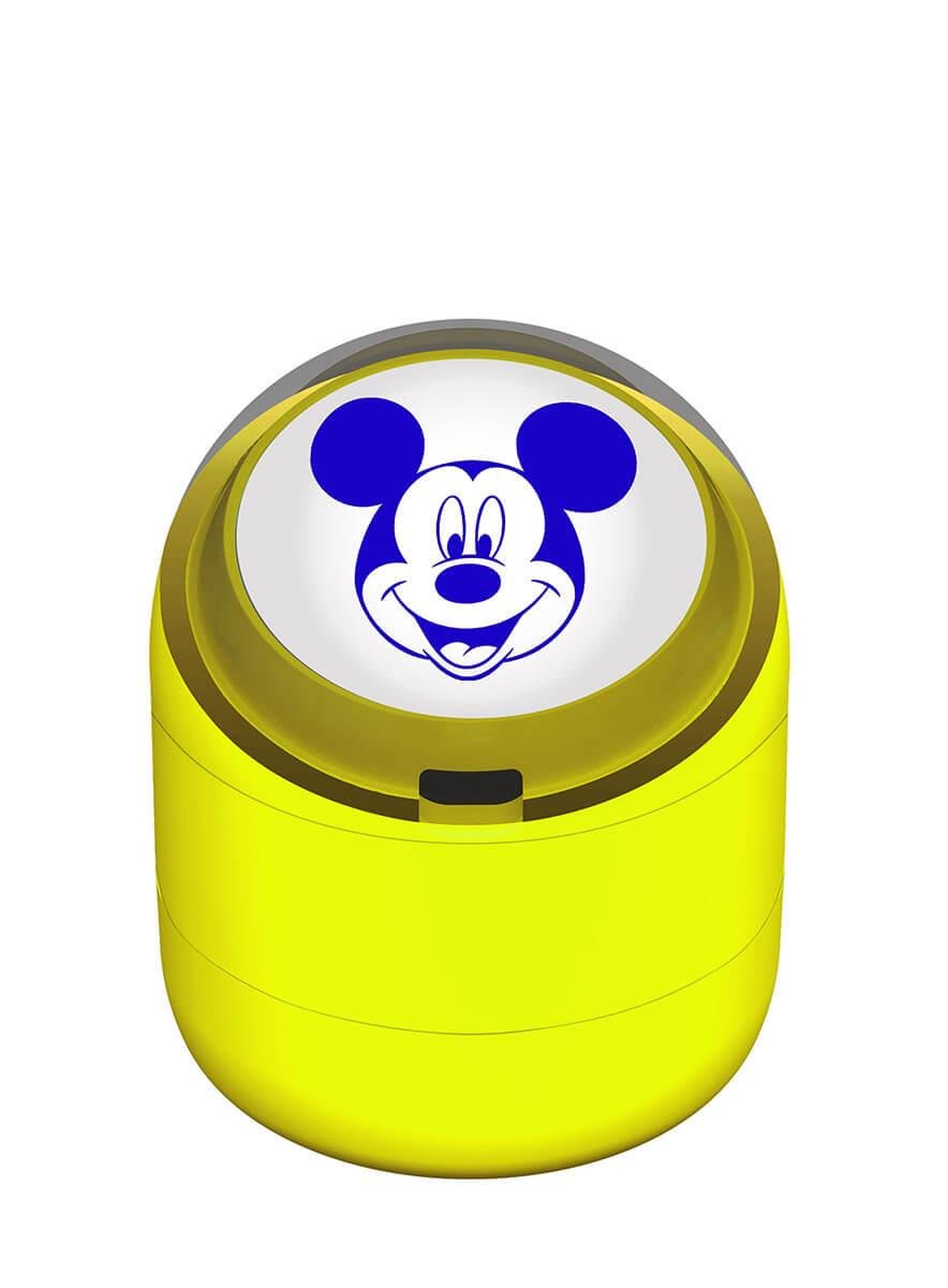 Gülen Mikymause Emojili Motivasyon Kaşesi 22mm Yuvarlak Teknobutik.com'da