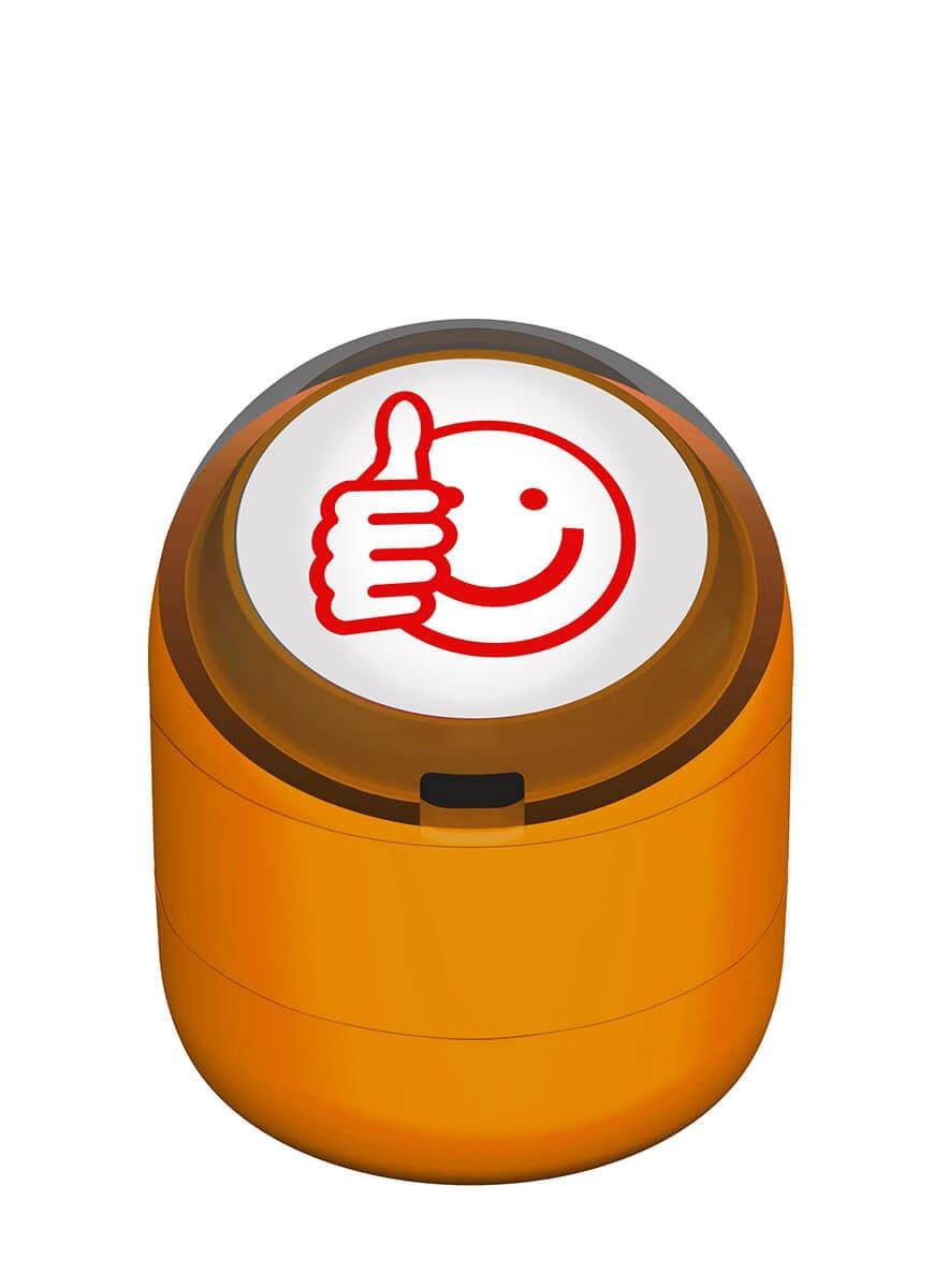 Ok Emojili Motivasyon Kaşesi 22mm Yuvarlak Teknobutik.com'da