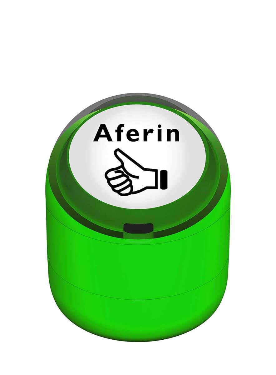Aferin Motivasyon Flash Kaşe 22mm Yuvarlak Teknobutik.com'da