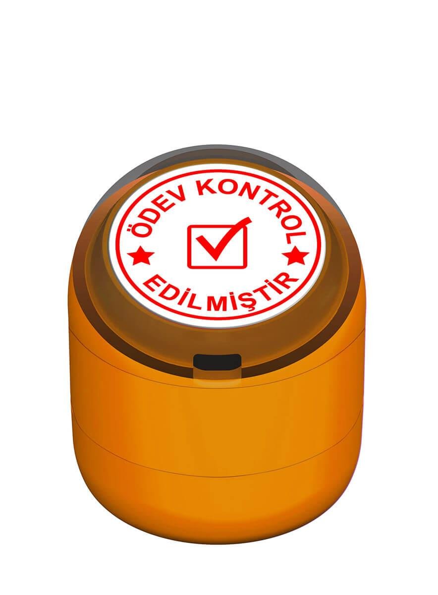 Ödev Kontrol Edilmiştir Motivasyon Kaşesi 22mm Yuvarlak Teknobutik.com'da