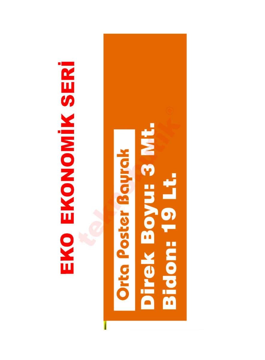 Ekonomik Orta Poster Bayrak 750x250 Teknobutik.com'da