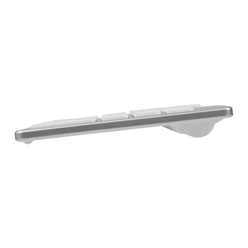 Everest KB-80W Beyaz/Gümüş Ultra İnce Kablosuz Klavye Teknobutik.com'da