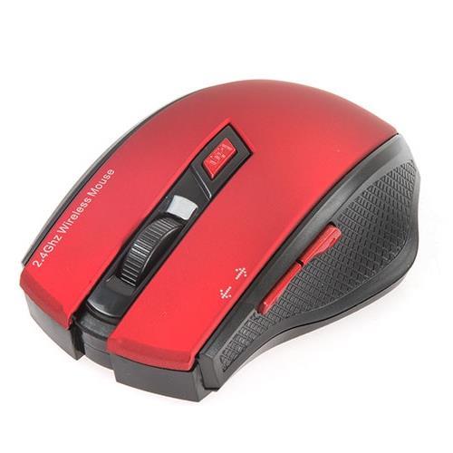 Everest SMW-777 Kablosuz Optik Mouse Kırmızı Teknobutik.com'da