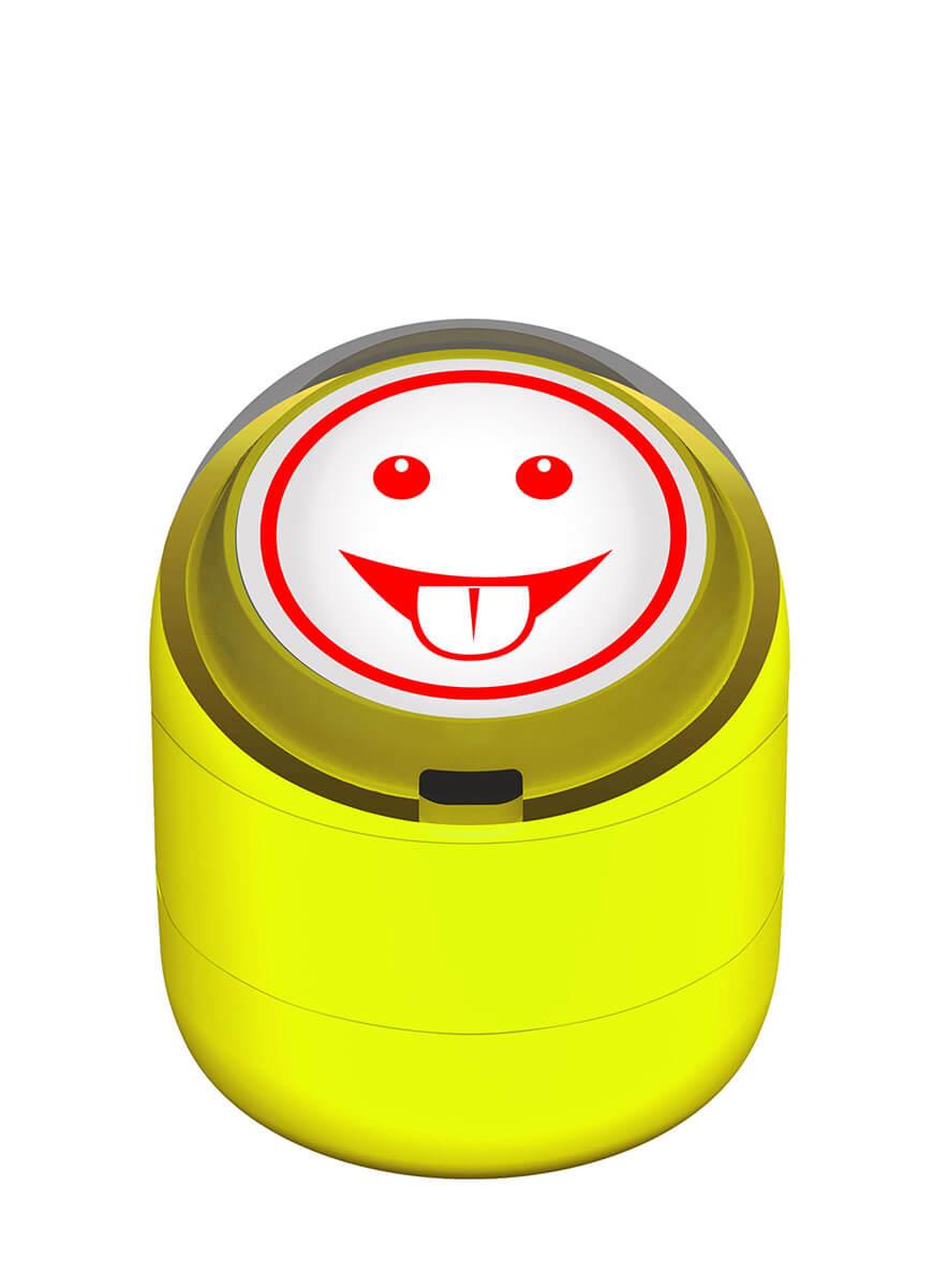 Şakacı Emojili Motivasyon Kaşesi 22mm Yuvarlak Teknobutik.com'da