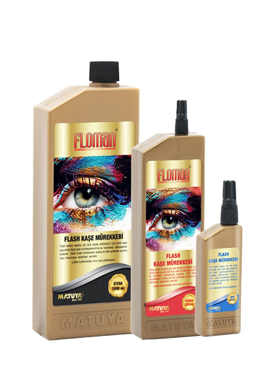 Floman 250ml Flash Kaşe Mürekkebi Kırmızı Teknobutik.com'da
