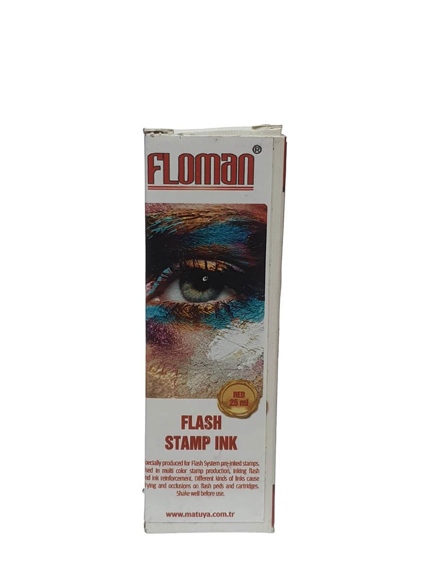 Floman Flash Kaşe Mürekkebi Kırmızı Teknobutik.com'da