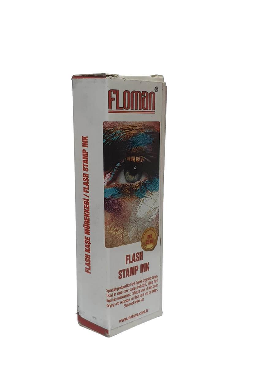 Floman Flash Kaşe Mürekkebi Kırmızı Teknobutik.com'da